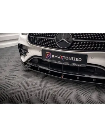 Lame de Pare-chocs Avant V.2 MERCEDES-BENZ E AMG-Line W213 Facelift - Maxton