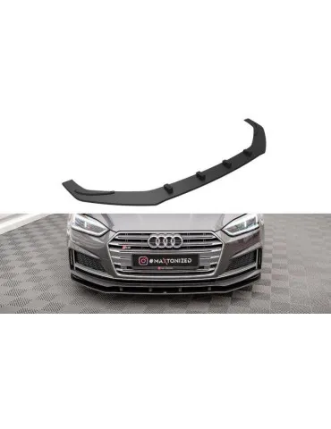 Gamme Street Pro Lame de Pare-chocs Avant AUDI A5 S-LINE / S5 Coupe / Sportback F5 - Maxton