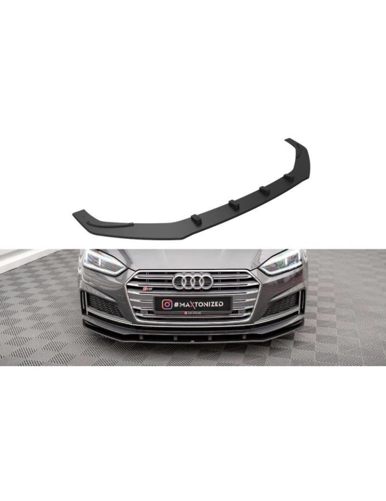 Gamme Street Pro Lame de Pare-chocs Avant AUDI A5 S-LINE / S5 Coupe / Sportback F5 - Maxton