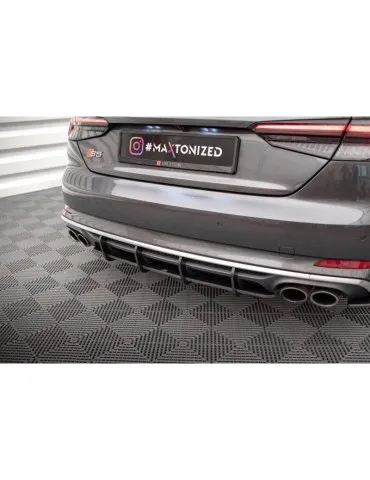 Gamme Street Pro Central Diffuseur Arrière AUDI S5 Coupe / Sportback F5 - Maxton