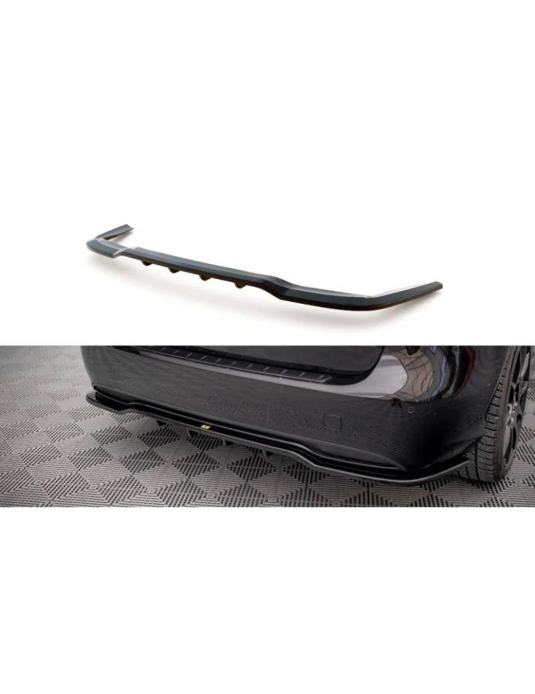 Diffuseur central Arrière (avec une barre verticale) MERCEDES-BENZ B W246 Facelift - Maxton