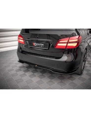Diffuseur central Arrière (avec une barre verticale) MERCEDES-BENZ B W246 Facelift - Maxton