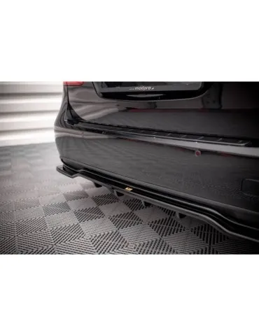 Diffuseur central Arrière (avec une barre verticale) MERCEDES-BENZ B W246 Facelift - Maxton