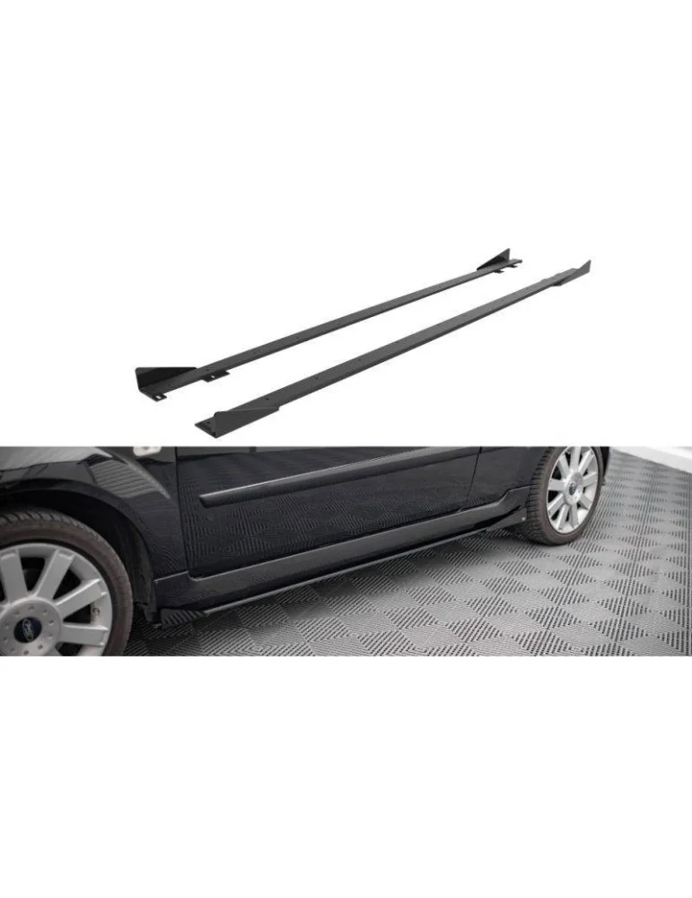 Gamme Street Pro Extension / Rajout de Bas de caisse + Volets latéraux FORD FIESTA ST Mk6 - Maxton