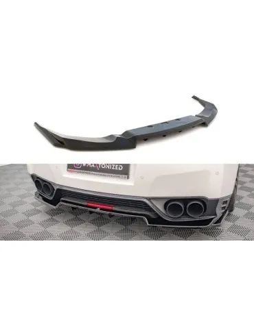 Diffuseur central Arrière (avec une barre verticale) NISSAN GTR R35 Facelift - Maxton