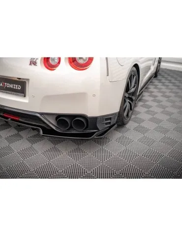 Diffuseur central Arrière (avec une barre verticale) NISSAN GTR R35 Facelift - Maxton
