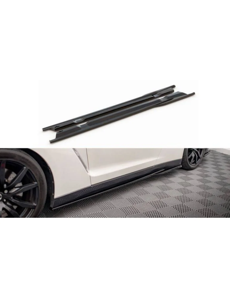 Extension / Rajout de Bas de caisse NISSAN GTR R35 Facelift - Maxton