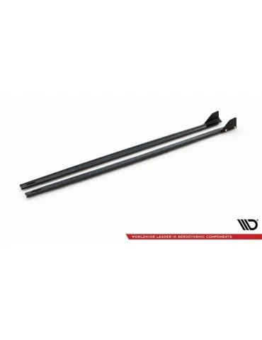 Extension / Rajout de Bas de caisse V.1 + Ailerons TOYOTA YARIS Mk4 - Maxton