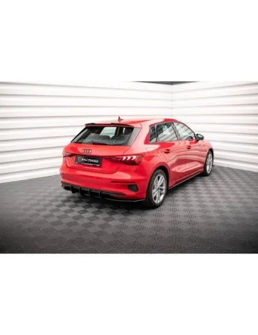 Gamme Street Pro Central Diffuseur Arrière AUDI A3 Sportback 8Y - Maxton