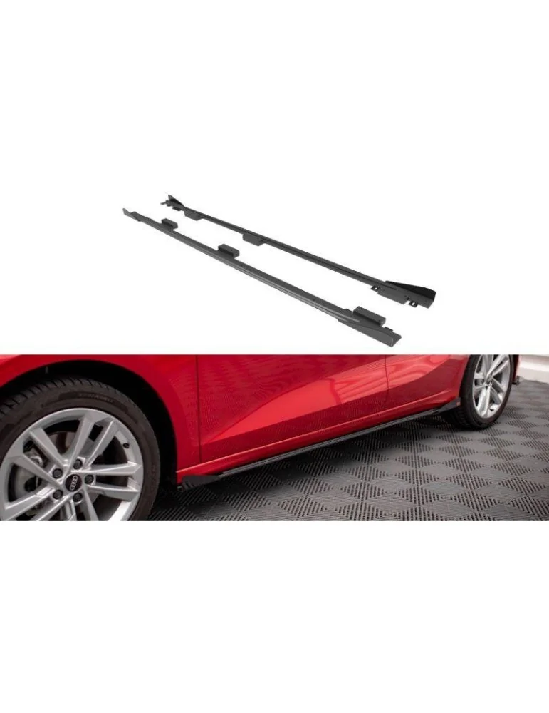 Gamme Street Pro Extension / Rajout de Bas de caisse + Volets latéraux AUDI A3 8Y - Maxton