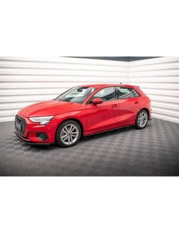 Gamme Street Pro Extension / Rajout de Bas de caisse + Volets latéraux AUDI A3 8Y - Maxton