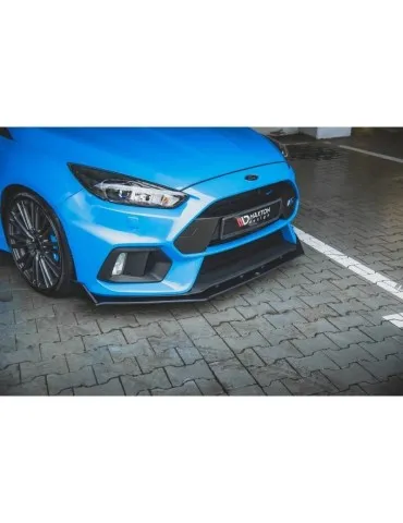 sport Durabilité Lame de Pare-chocs Avant / Splitter V.2 FORD FOCUS RS MK3 - Maxton