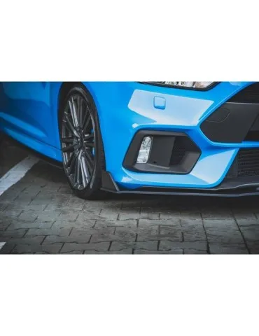 sport Durabilité Lame de Pare-chocs Avant / Splitter V.2 FORD FOCUS RS MK3 - Maxton