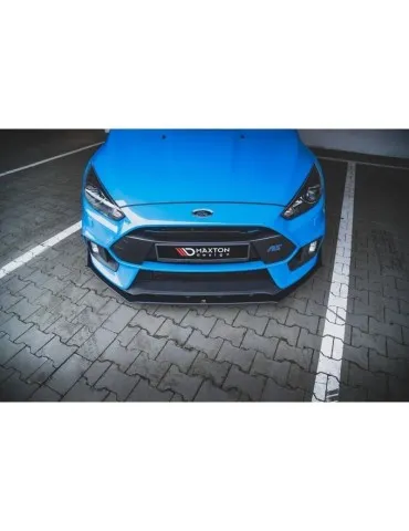 sport Durabilité Lame de Pare-chocs Avant / Splitter V.2 FORD FOCUS RS MK3 - Maxton