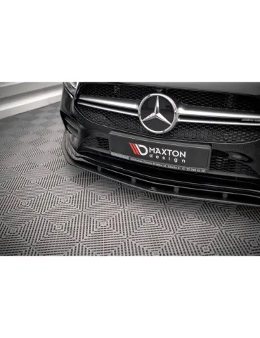 Gamme Street Pro Lame de Pare-chocs Avant MERCEDES A35 AMG / AMG-Line AERO Pack W177 - Maxton