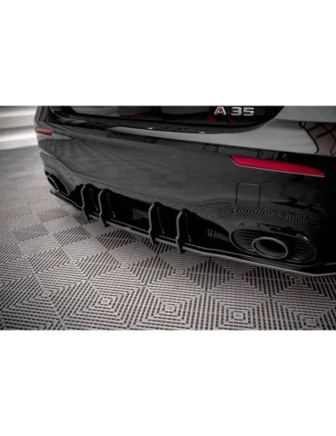 Gamme Street Pro Central Diffuseur Arrière MERCEDES A35 AMG Hatchback AERO Pack W177 - Maxton