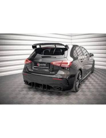 Gamme Street Pro Central Diffuseur Arrière MERCEDES A35 AMG Hatchback AERO Pack W177 - Maxton