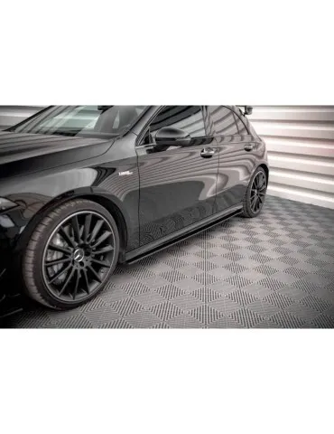 Gamme Street Pro Extension / Rajout de Bas de caisse MERCEDES A35 AMG / AMG-Line AERO Pack W177 - Maxton