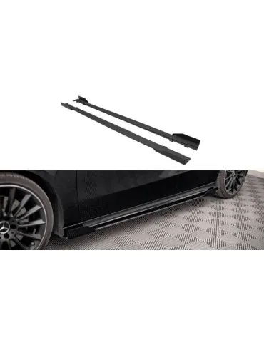 Gamme Street Pro Extension / Rajout de Bas de caisse + Volets latéraux MERCEDES A35 AMG / AMG-Line AERO Pack W177 - Maxton
