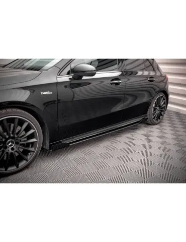 Gamme Street Pro Extension / Rajout de Bas de caisse + Volets latéraux MERCEDES A35 AMG / AMG-Line AERO Pack W177 - Maxton