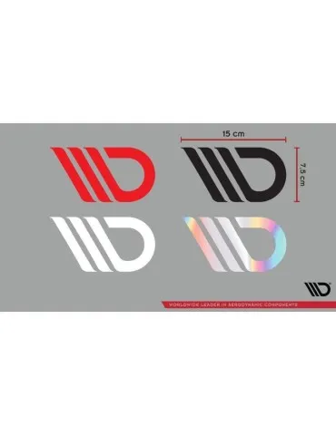 Maxton Sticker Holographic 01 Autocollant Chevalière Sans Inscription 15x7,5 cm holographique 02 HOLO - Maxton