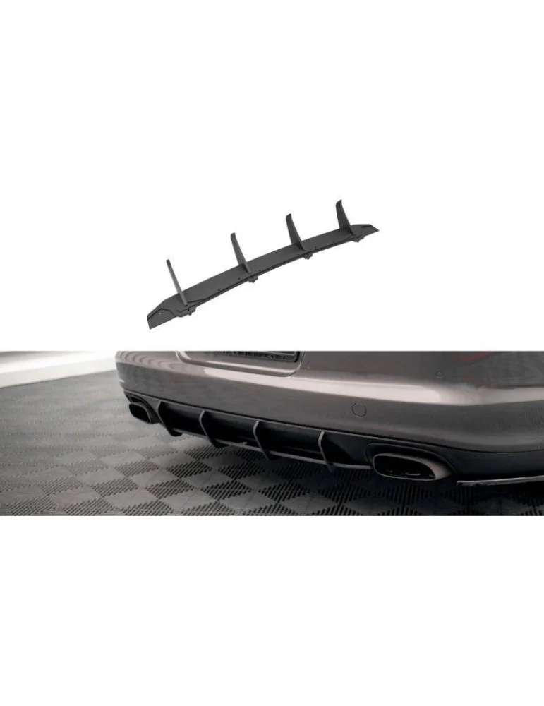 Gamme Street Pro Central Diffuseur Arrière PORSCHE Panamera / Panamera Diesel 970 - Maxton