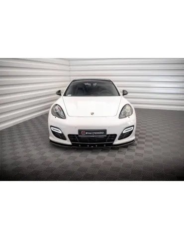 Lame de Pare-chocs Avant V.1 PORSCHE Panamera Turbo sport Design Package 970 - Maxton