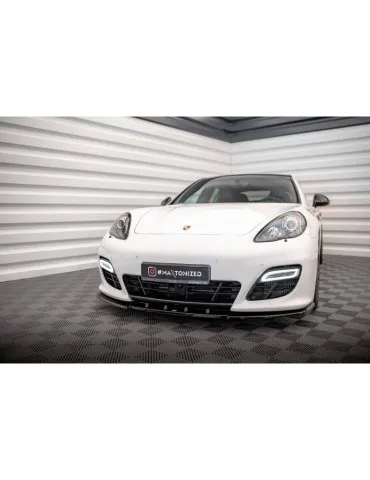 Lame de Pare-chocs Avant V.1 PORSCHE Panamera Turbo sport Design Package 970 - Maxton