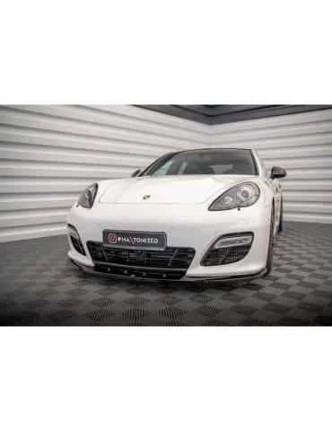 Lame de Pare-chocs Avant V.2 PORSCHE Panamera Turbo sport Design Package 970 - Maxton