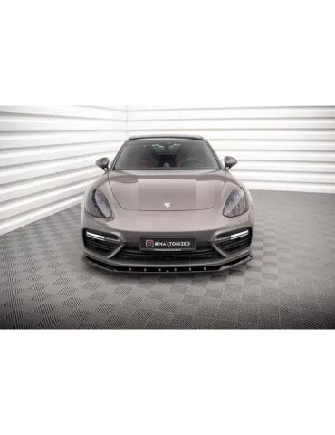 Lame de Pare-chocs Avant V.1 PORSCHE Panamera E-Hybrid 971 - Maxton