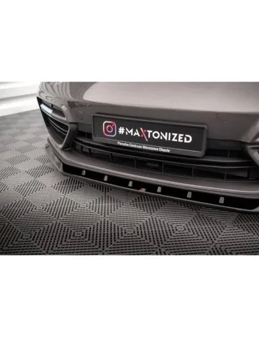 Lame de Pare-chocs Avant V.1 PORSCHE Panamera E-Hybrid 971 - Maxton