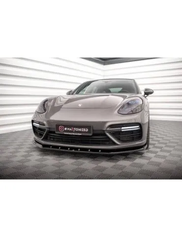 Lame de Pare-chocs Avant V.1 PORSCHE Panamera E-Hybrid 971 - Maxton