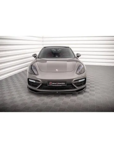 Lame de Pare-chocs Avant V.2 PORSCHE Panamera E-Hybrid 971 - Maxton