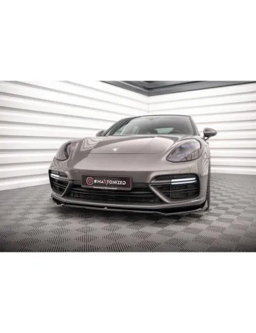 Lame de Pare-chocs Avant V.2 PORSCHE Panamera E-Hybrid 971 - Maxton