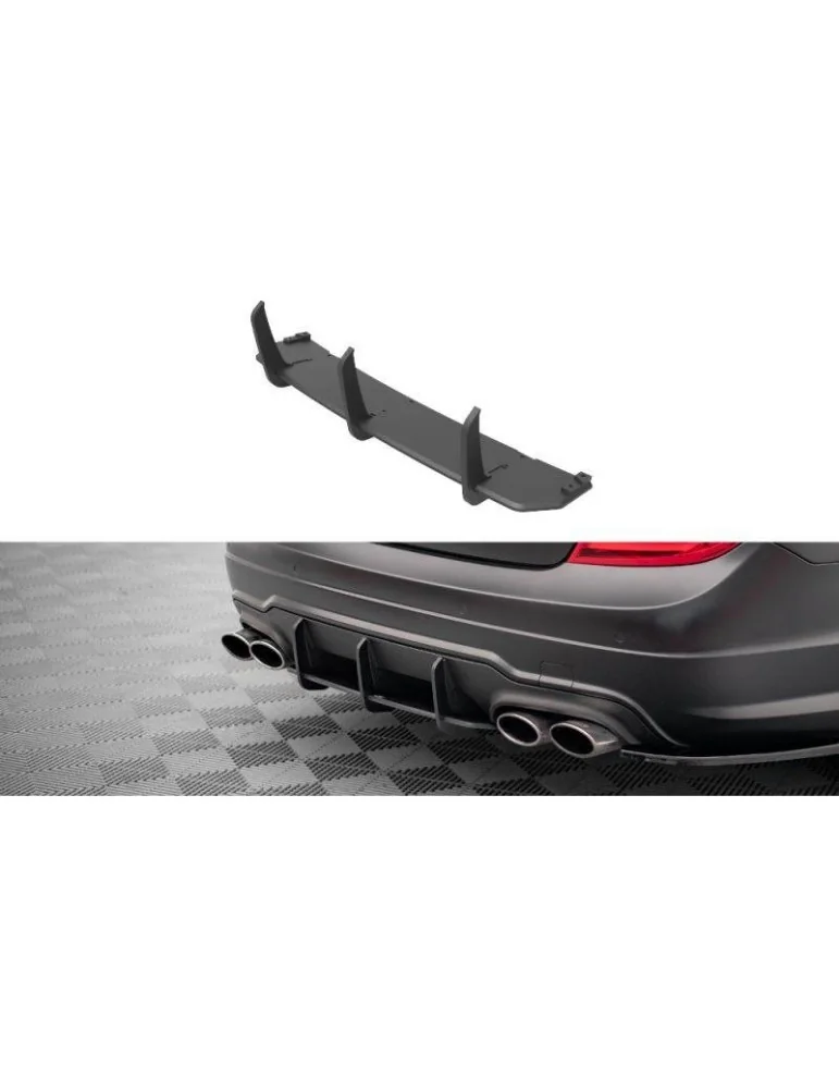 Gamme Street Pro Central Diffuseur Arrière MERCEDES-BENZ C Coupe AMG-Line C204 - Maxton