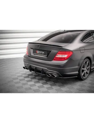 Gamme Street Pro Central Diffuseur Arrière MERCEDES-BENZ C Coupe AMG-Line C204 - Maxton