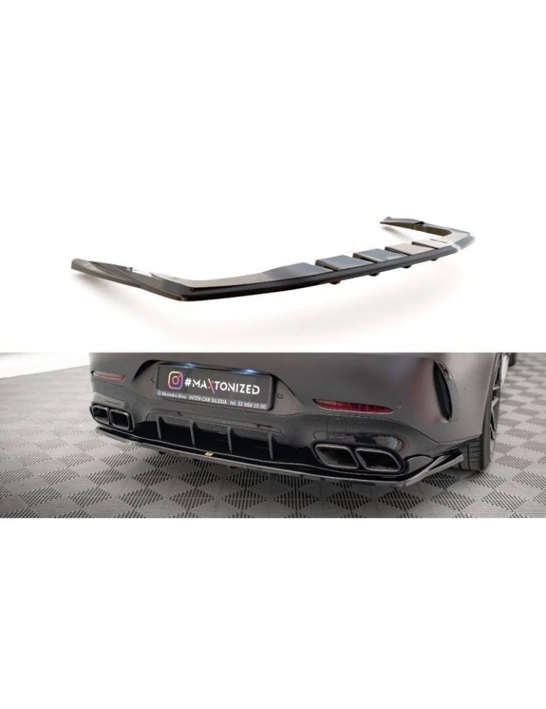 Diffuseur central Arrière (avec une barre verticale) MERCEDES-AMG GT 63S 4-Door Coupe AERO - Maxton
