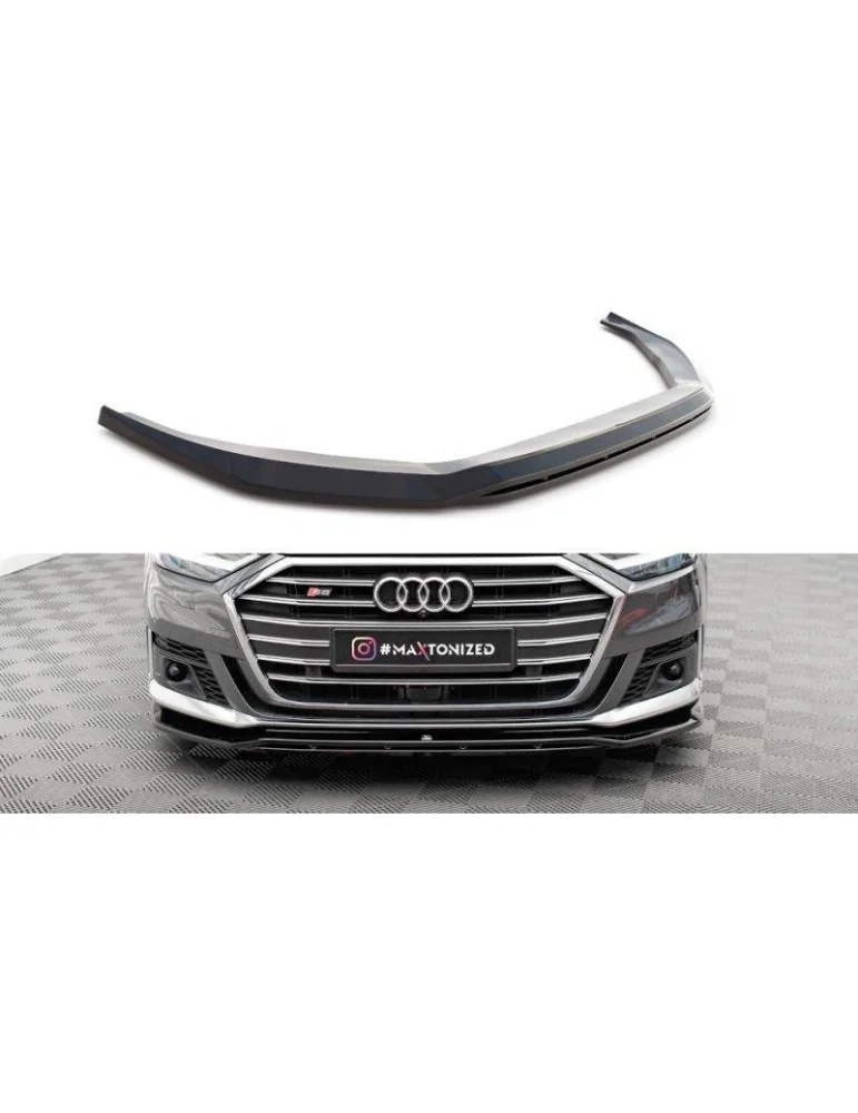 Lame de Pare-chocs Avant V.1 AUDI S8 / A8 S-LINE D5 - Maxton