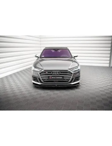 Lame de Pare-chocs Avant V.1 AUDI S8 / A8 S-LINE D5 - Maxton