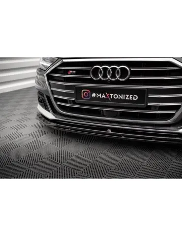 Lame de Pare-chocs Avant V.1 AUDI S8 / A8 S-LINE D5 - Maxton