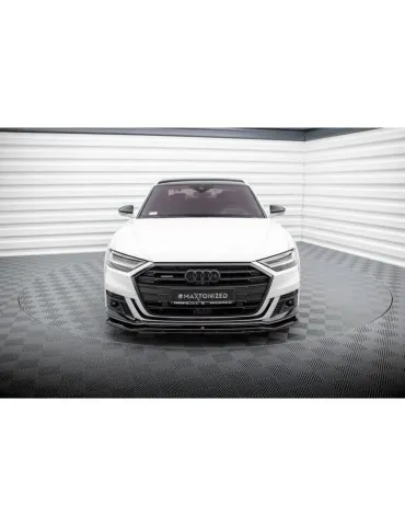 Lame de Pare-chocs Avant V.1 AUDI S8 / A8 S-LINE D5 - Maxton