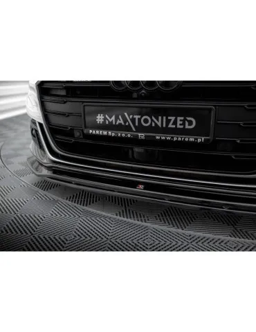 Lame de Pare-chocs Avant V.1 AUDI S8 / A8 S-LINE D5 - Maxton