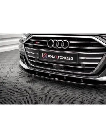 Lame de Pare-chocs Avant V.2 AUDI S8 / A8 S-LINE D5 - Maxton