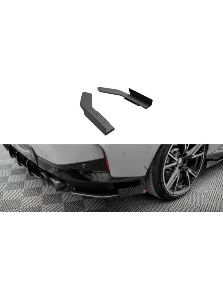 Gamme Street Pro Lame de Pare-chocs Arrière + Volets latéraux BMW 2 Coupe M240i G42 - Maxton