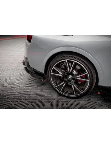 Gamme Street Pro Lame de Pare-chocs Arrière + Volets latéraux BMW 2 Coupe M240i G42 - Maxton