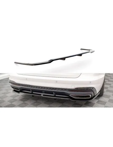 Diffuseur central Arrière (avec une barre verticale) V.1 AUDI A4 S-LINE B9 Facelift - Maxton