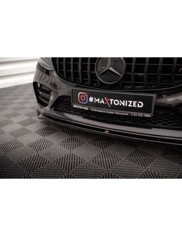 Lame de Pare-chocs Avant V.1 MERCEDES-BENZ C AMG Line Sedan / Coupe W205 / C205 Facelift - Maxton