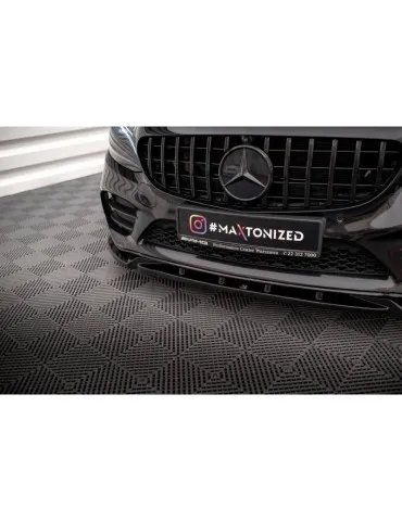 Lame de Pare-chocs Avant V.2 MERCEDES-BENZ C AMG Line Sedan / Coupe W205 / C205 Facelift - Maxton
