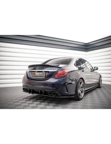 Gamme Street Pro Central Diffuseur Arrière MERCEDES-BENZ C 43 Sedan W205 Facelift - Maxton