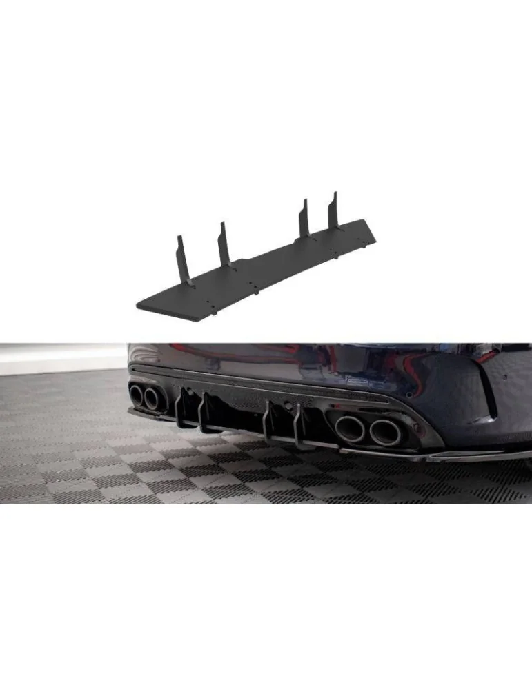 Gamme Street Pro Central Diffuseur Arrière MERCEDES-BENZ C 43 Sedan W205 Facelift - Maxton